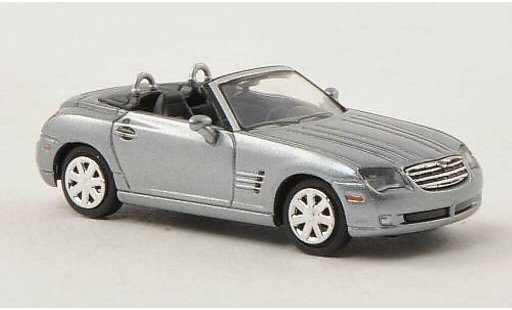 Chrysler Crossfire Roadster 1/87 Busch grijs-grijs 2009 modelauto