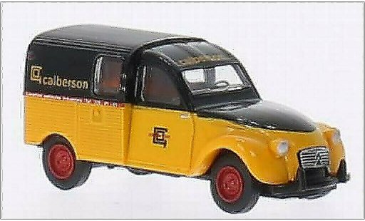 Citroen 2CV Fourgonnette 1/87 Brekina AZU Calberson modelauto