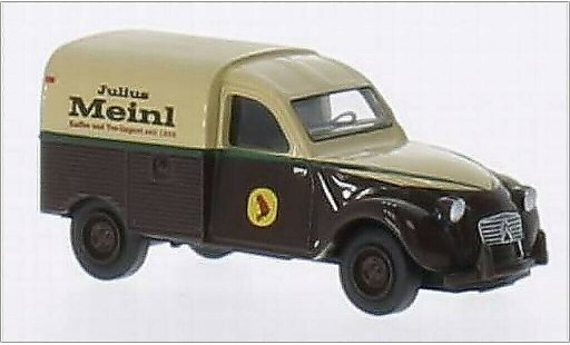 Citroen 2CV Fourgonnette 1/87 Brekina AZU Julius Meinl modelauto