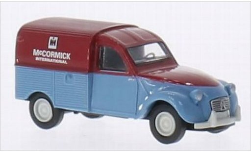 Citroen 2CV Fourgonnette 1/87 Brekina AZU McCormick modelauto