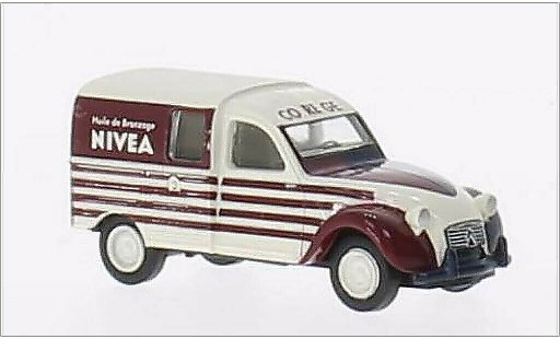 Citroen 2CV Fourgonnette 1/87 Brekina AZU Nivea (F) modelauto