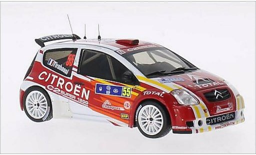 Citroen C2 S1600 1/43 IXO No.55 JWRC Tour de Corse 2006 modelauto