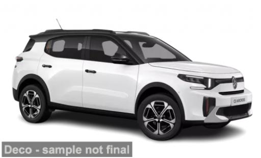 Modelauto Citroen C3 Aircross SUV Aircross wit/zwart 2025 1/43 Norev
