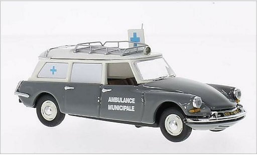 Citroen DS 19 1/43 Rio Stationwagen grijs/beige 1962 modelauto