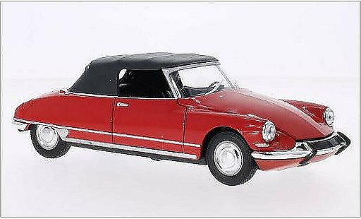 Citroen DS 19 1/24 Welly Cabriolet rood modelauto