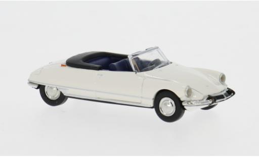 Modelauto Citroen DS Cabriolet 19 wit 1963 1/87 Brekina