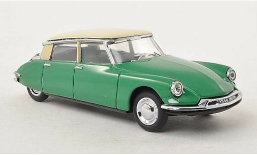 Citroen DS 19 1/43 Vitesse groen/beige 1956 modelauto