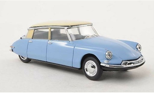 Citroen DS 19 1/43 Vitesse blauw/beige 1956 modelauto