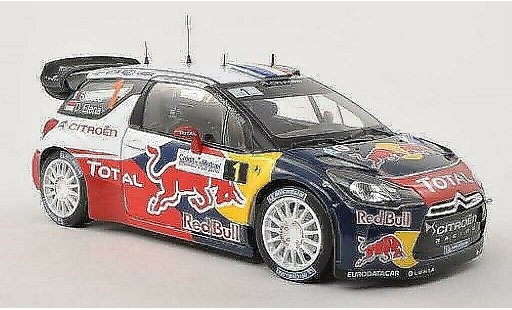 DS Automobiles DS3 WRC 1/18 Norev No.1 Red Bull Rally Frankreich 2012 /D.Elena modelauto