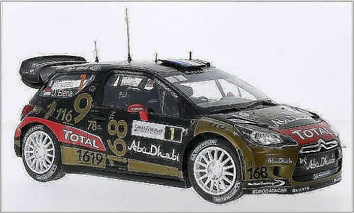 DS Automobiles DS3 WRC 1/18 Norev No.1 Total Rally de France 2013 /D.Elena modelauto