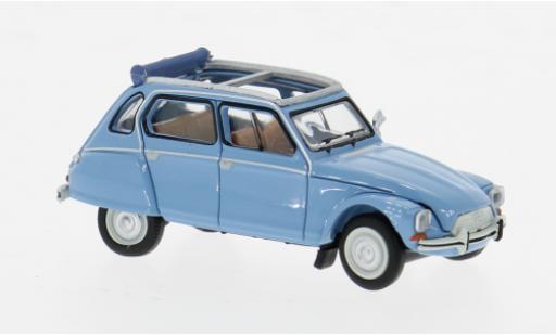 Modelauto Citroen Dyane Berline blauw 1/87 Brekina