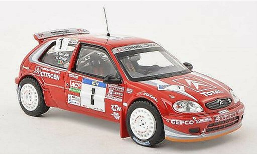Citroen Saxo S1600 1/43 IXO No.1 Rally Portugal 2004 /M.Ramalho modelauto