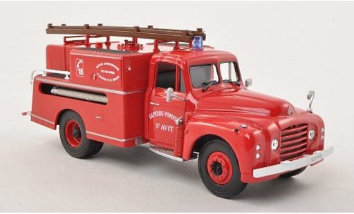 Citroen T46 pompiers 1/43 Norev Pompe Guinard Sapeurs Brandweer St. Avit Brandweer (F) 1962 modelauto