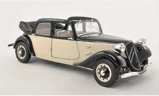 Citroen Traction 11 1/18 Solido B Decouvrable zwart/beige 1938 modelauto