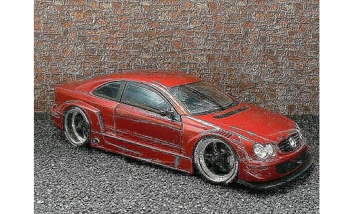 Mercedes Classe CL AMG DTM coupe 1/18 Maisto K street rood candy modelauto