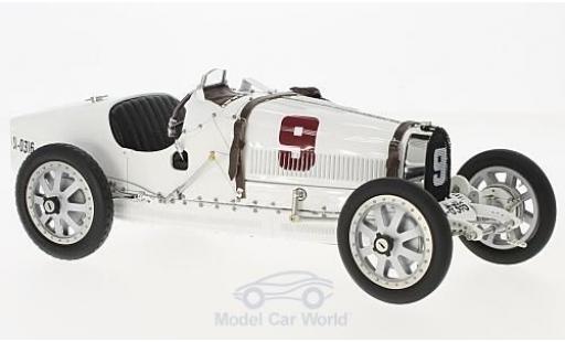 Modelauto Bugatti 35 grand prix T Nation Colour Projekt Duitsland zonder Vitrine 1/18 CMC