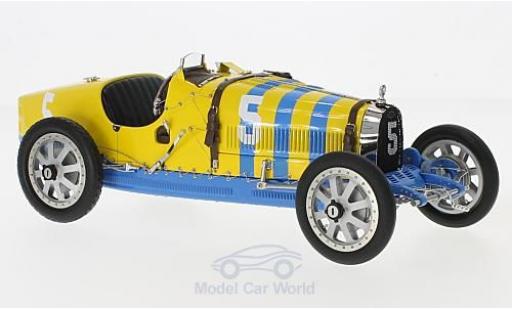 Modelauto Bugatti 35 grand prix T No.5 Nation Colour Projekt Zweden 1/18 CMC
