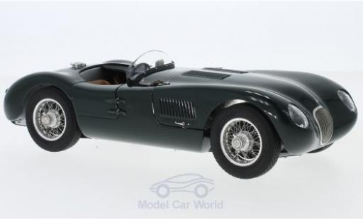 Modelauto Jaguar C-Type Base groen RHD 1952 1/18 CMC