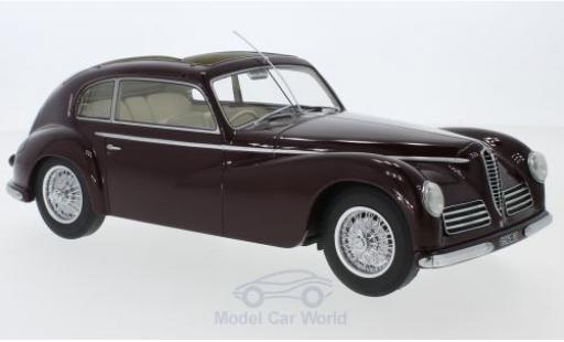 Modelauto Alfa Romeo 6C 1750 gran sport 2500 Freccia d Oro Cabrio Coupe rood RHD 1949 1/18 CMF