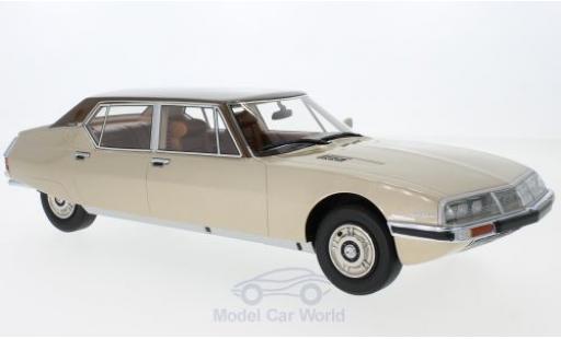 Modelauto Citroen SM Chapron Opera by Henri metallic beige/metallic bruin 1972 1/18 CMF