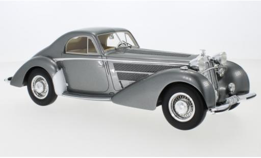 Modelauto Horch 853 Spezial Coupe by Erdmann & Rossi metallic grijs 1937 1/18 CMF