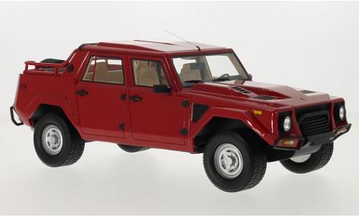 Modelauto Lamborghini LM LM002 002 rood 1987 1/18 CMF