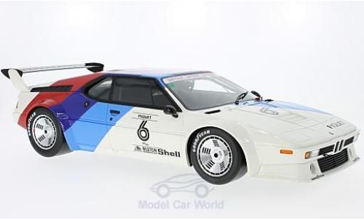 Modelauto Bmw M1 1979 No.6 met Decals N.Piquet 1/12 CMR