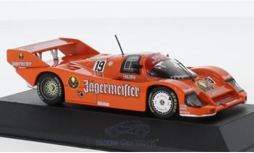 Modelauto Porsche 956 1984 K No.19 Brun J&Atilde;&curren;germeister 1000 Km Imola S.Bellof/H-J.stuk 1/43 CMR