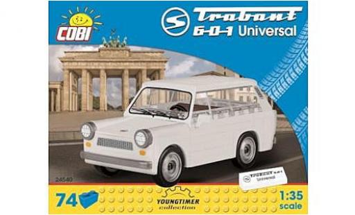 Modelauto Trabant 601 Universal wit Bausteine Anzahl le Bl&Atilde;&para;cke: 74 1/35 Cobi