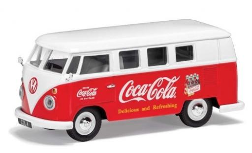 Modelauto Volkswagen T1 B rood/wit Coca Cola 1960 1/43 Corgi