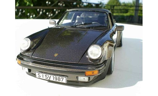 Porsche 911 Turbo 1/18 Norev 3.3 cabriolet modelauto