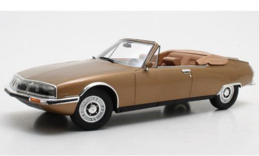 Modelauto Citroen SM Chapron Mylord gold 1971 1/18 Cult Scale Models