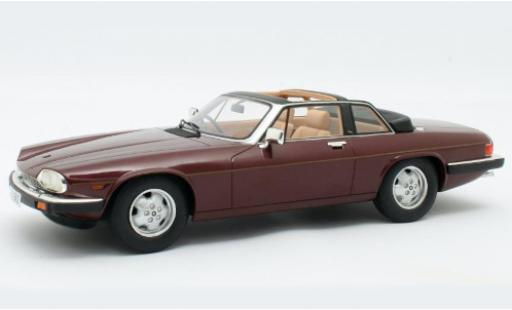 Modelauto Jaguar XJ XJ-SC -SC metallic rood RHD 1983 1/18 Cult Scale Models