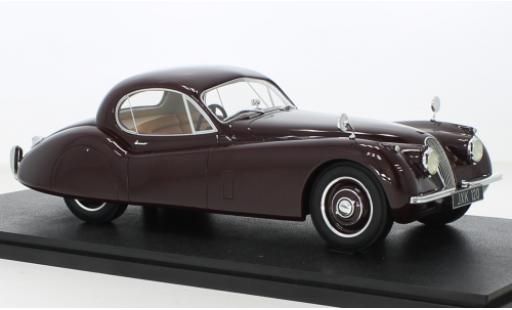 Modelauto Jaguar XK 120 FHC rood RHD 1951 1/18 Cult Scale Models