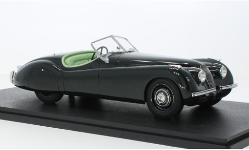 Modelauto Jaguar XK 120 OTS groen RHD 1948 1/18 Cult Scale Models