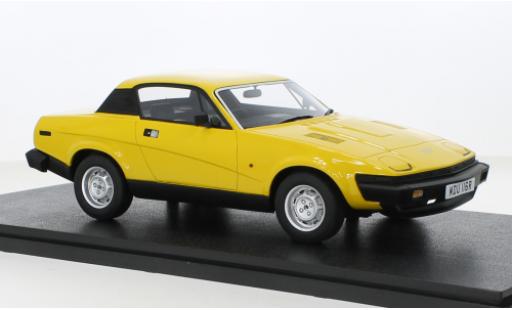 Modelauto Triumph TR7 1980 geel RHD 1/18 Cult Scale Models