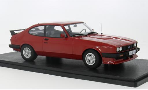 Modelauto Ford Capri 2.8 Turbo rood 1981 1/18 Cult Scale Models