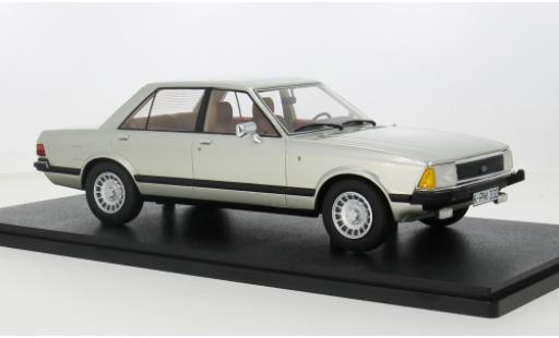 Modelauto Ford Granada Berlina 2.8 Ghia Saloon grijs 1978 1/18 Cult Scale Models