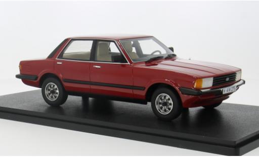 Modelauto Ford Taunus TC4 rood 1980 1/18 Cult Scale Models