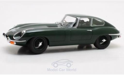 Modelauto Jaguar E-Type Coupe Series 2 groen RHD 1968 1/18 Cult Scale Models