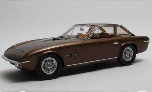 Modelauto Lamborghini Islero S metallic bruin 1969 1/18 Cult Scale Models