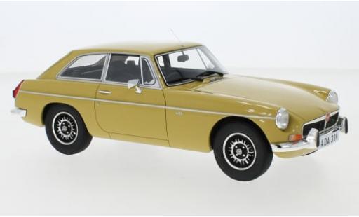 Modelauto MG B GT V8 bruin RHD 1973 1/18 Cult Scale Models