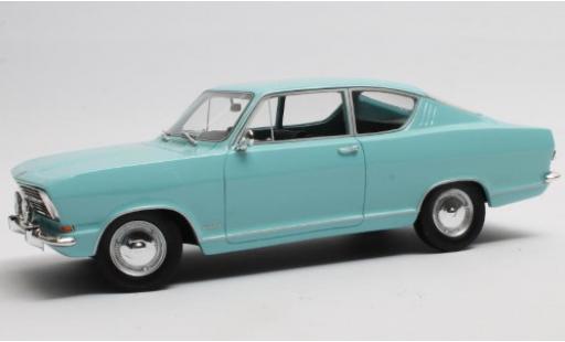 Modelauto Opel Kadett B Coupe B blauw 1966 Kiemen- 1/18 Cult Scale Models
