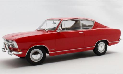 Modelauto Opel Kadett B Coupe B rood 1966 Kiemen- 1/18 Cult Scale Models
