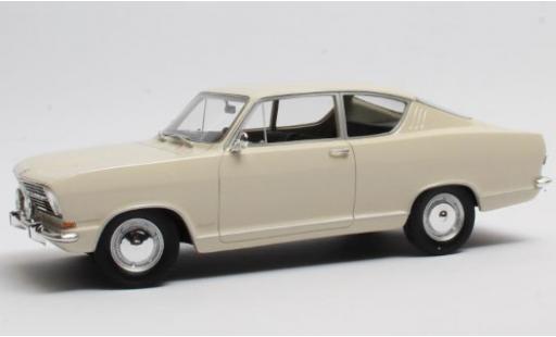 Modelauto Opel Kadett B Coupe B wit 1966 Kiemen- 1/18 Cult Scale Models