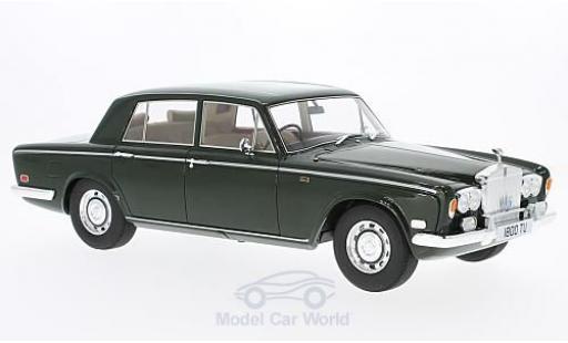 Modelauto Rolls Royce Silver Shadow Base groen RHD 1975 zonder Vitrine 1/18 Cult Scale Models
