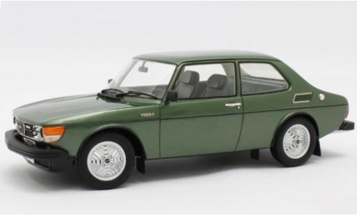 Modelauto Saab 99 Turbo metallic groen 1978 1/18 Cult Scale Models