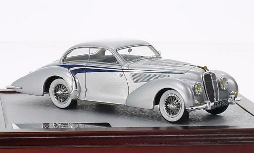 Delahaye 135 Coupe 1/43 Chromes MS Langenthal grijs/blauw 1947 modelauto