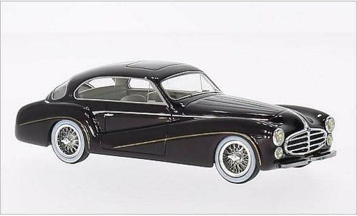 Delahaye 235 Coach 1/43 Chromes Pillarless Saoutchick metallic rood RHD 1952 modelauto