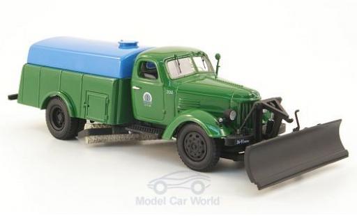 Modelauto Zil 164 Base ZIL A groen/blauw PM-10 Strassenreinigung-Winter 1/43 DIP Models